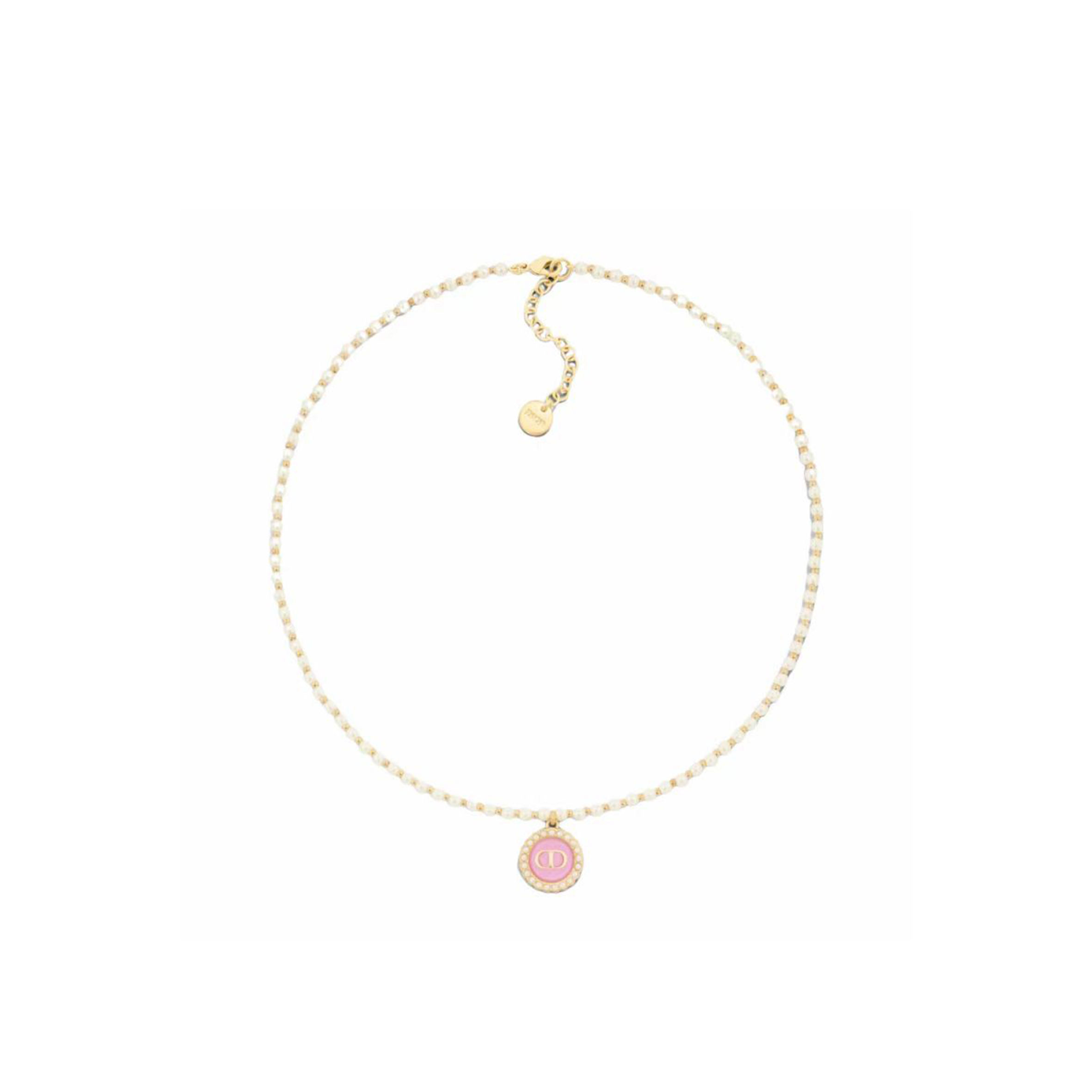 DIOR PETIT CD BAROQUE NECKLACE N2782WOMVE_D73B